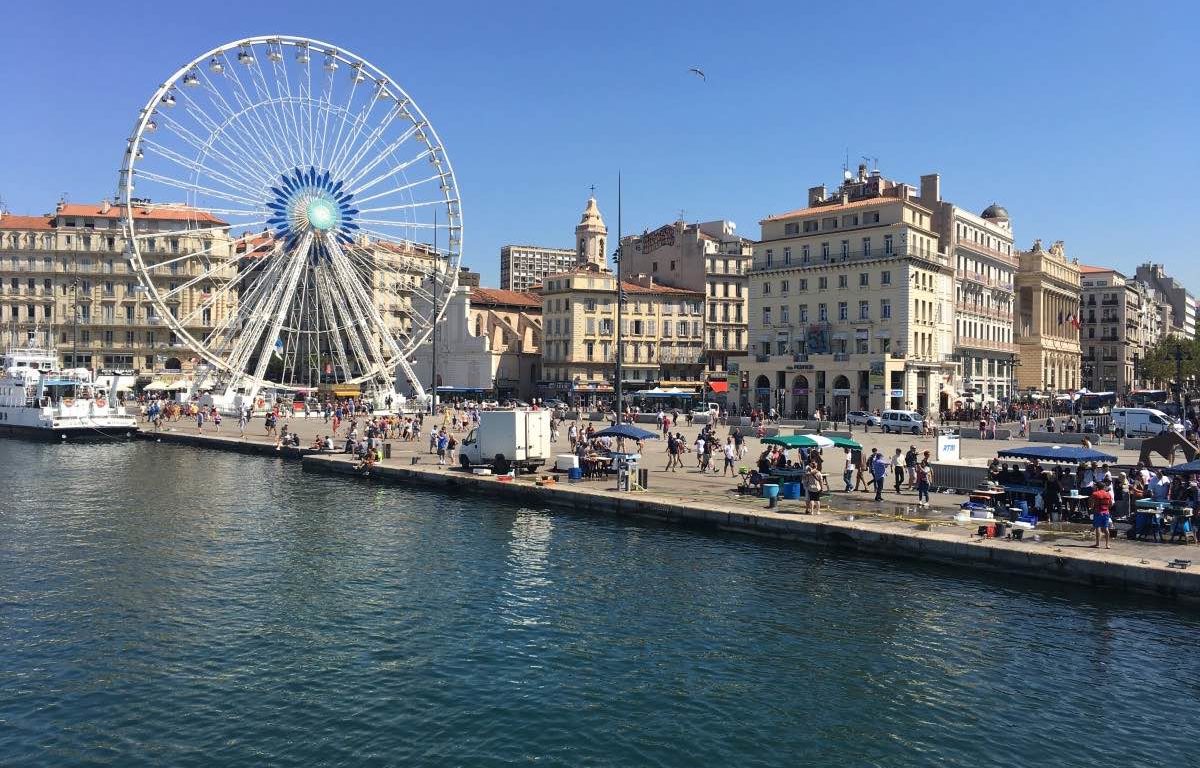 Porto de Marselha França