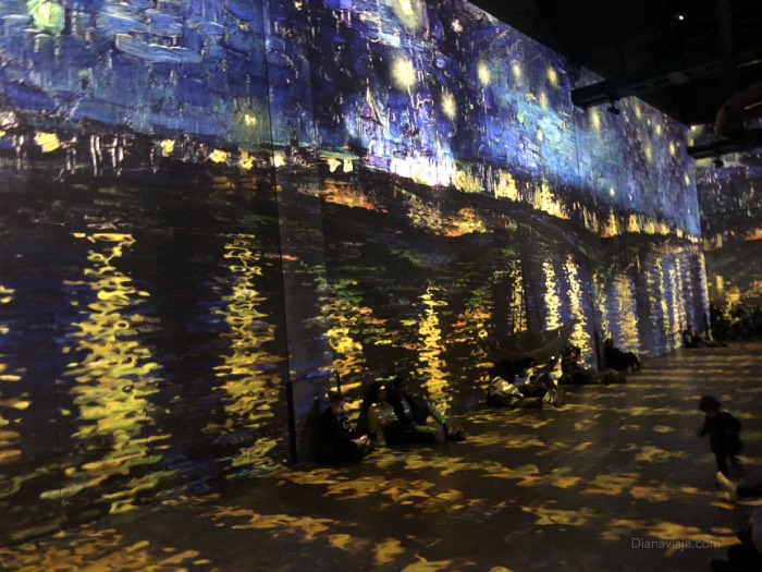 Atelier des lumieres Paris Van Gogh