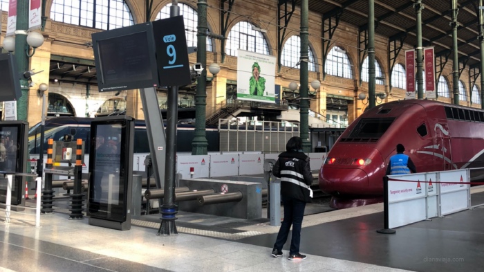 Trem Paris Bruxelas Thalys