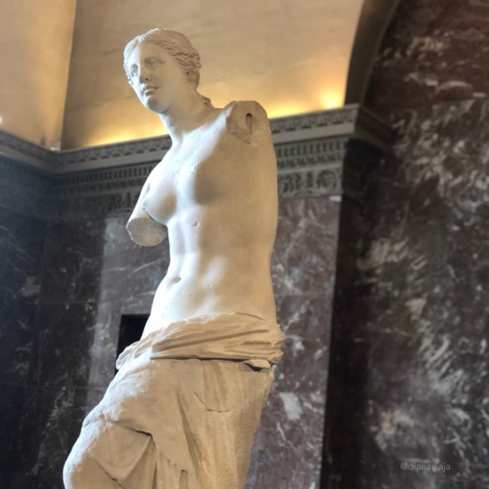 Vênus de Milo no Louvre